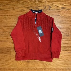 NWT Tommy Hilfiger red white and blue sweater